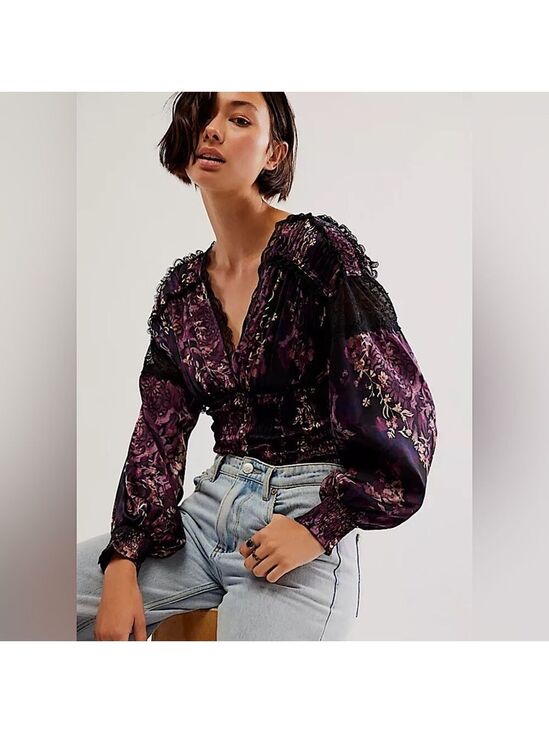 Free People Tops - Free People Worth The Wait Bodysuit Size S New